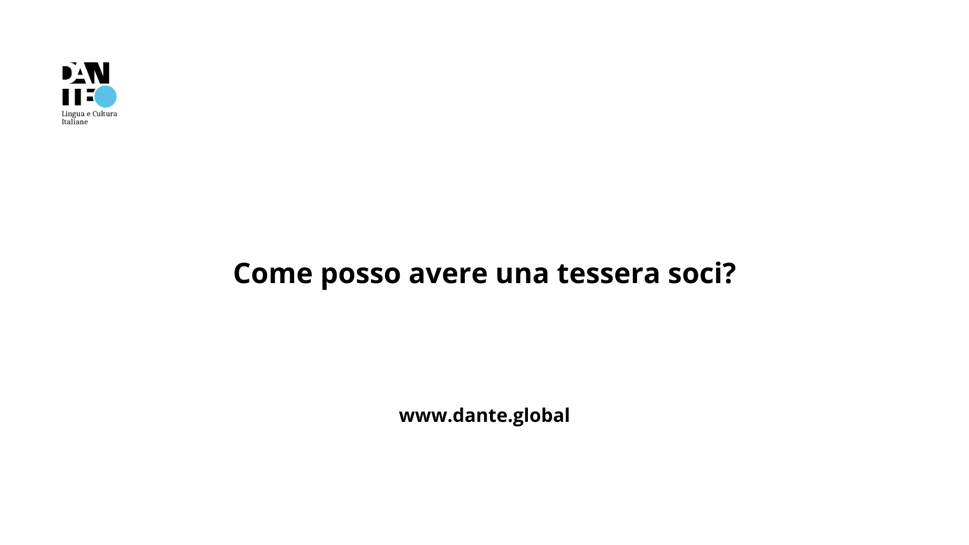tessera soci dante.global